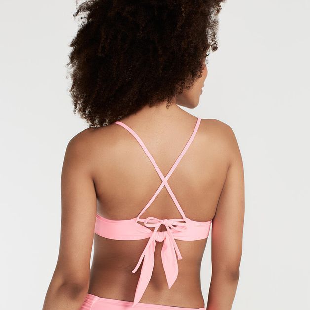 Biquíni Sutiã Triângulo de Surf, pink, P