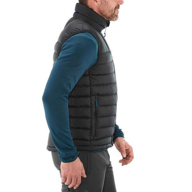 GILET FULL DOWN XWARM BLACK, XL