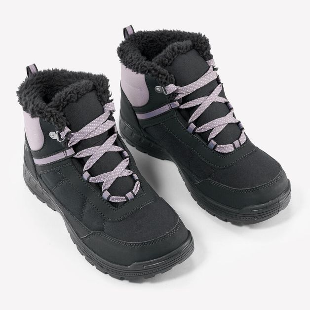 Shoes warm sh100 mid lace jr, uk 5 eu38 Cinza-escuro 37