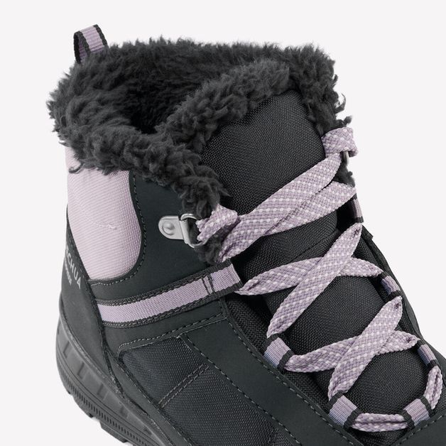 Shoes warm sh100 mid lace jr, uk 5 eu38 Cinza-escuro 37