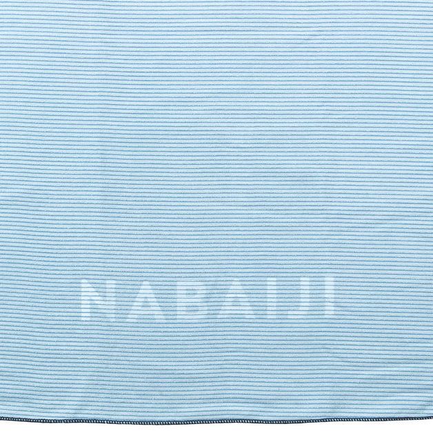 Mf l striped towel nav, no size Azul