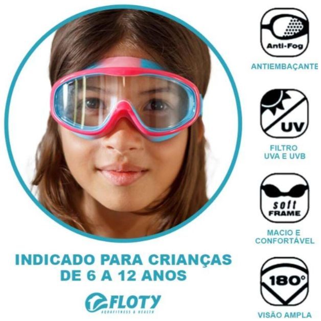 *oculos vision jr verde floty, no size