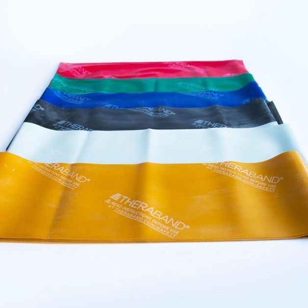 *faixa circular thera band 30cm, no size Azul