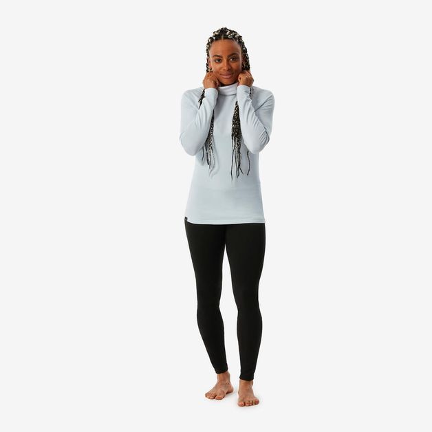 Bl top ski 500 rollneck w ice blue, s G