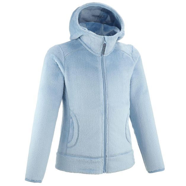 Fleece nh500 zip tw be, 7-8years/4'-4'2" Azul-pastel-escuro 8-9 ANOS