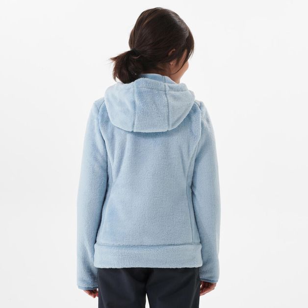 Fleece nh500 zip tw be, 7-8years/4'-4'2" Azul-pastel-escuro 8-9 ANOS