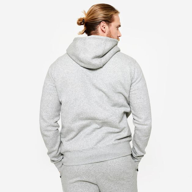 Hoodie 500 essential fleece heather, 3xl Cinza P