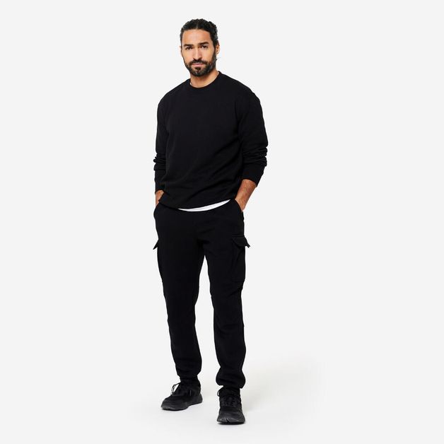 Sweat 500 essential fleece - black, 3xl M