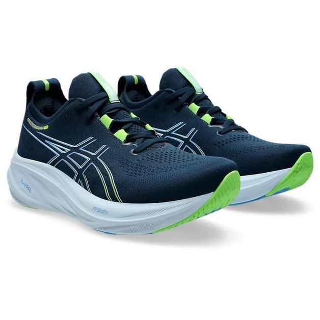 Tênis de Corrida masculino Asics Nimbus 26, azul, 44 BR