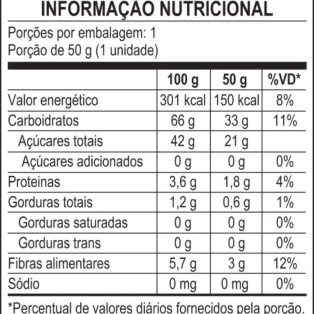 *bio2 snack banana 50g, no size Banana UNICO