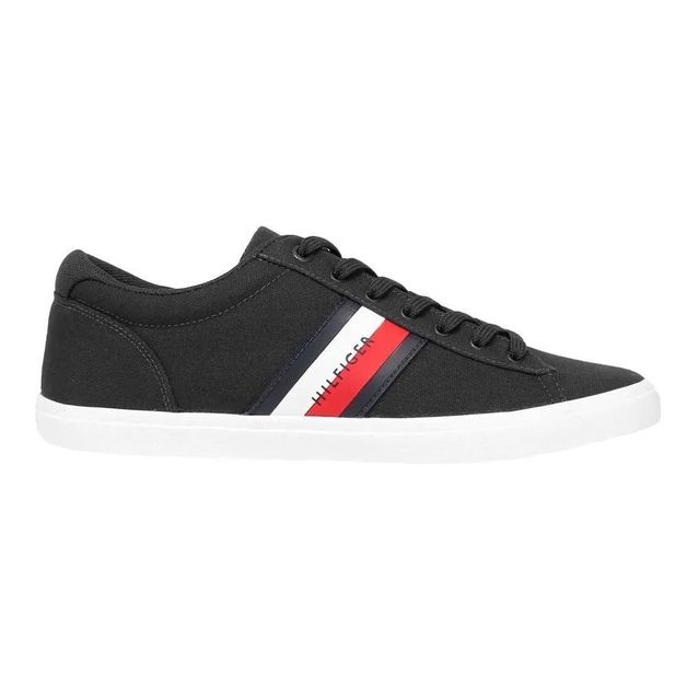 Tênis Tommy Hilfiger Rydan Masculino - Preto - Vai de Tênis