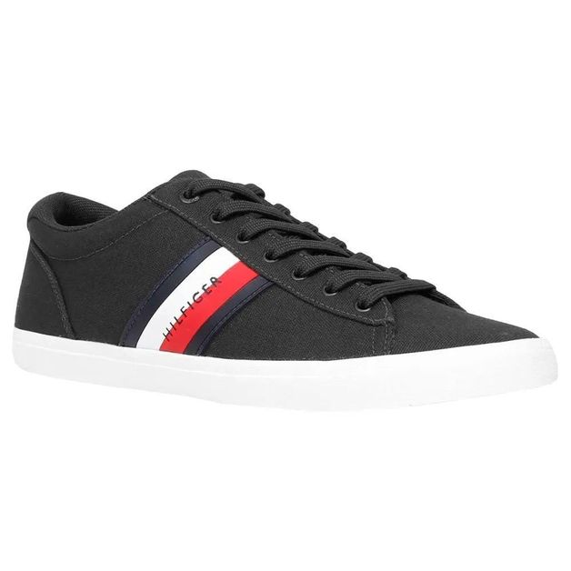 Tênis Tommy Hilfiger Rydan Masculino - Preto - Vai de Tênis