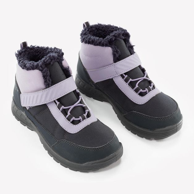 Shoes warm sh100 mid scrat, uk 1.5 eu34 Cinza-escuro 29