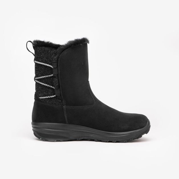 Boots warm sh500 mid leath, uk 6.5 eu40 Preto-fumê 37 BR