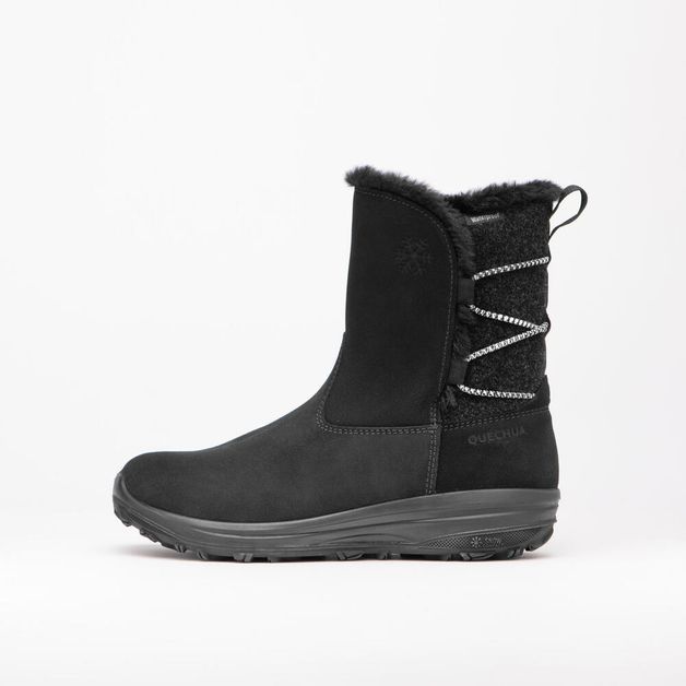 Boots warm sh500 mid leath, uk 6.5 eu40 Preto-fumê 37 BR