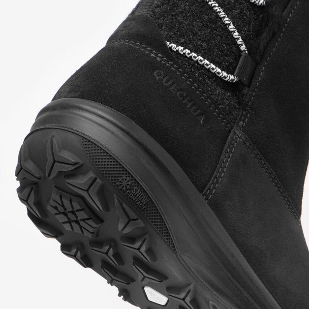 Boots warm sh500 mid leath, uk 6.5 eu40 Preto-fumê 37 BR