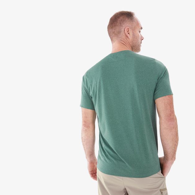Camiseta Masculina para Trilha MH500 Quechua / verde / 3G