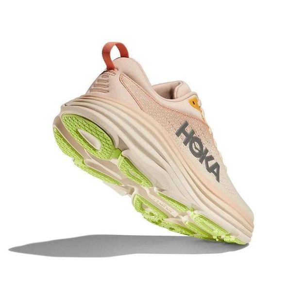 *tn hoka bondi 8 f rosa pv, uk 6.5  eu40 Rosa 37 BR