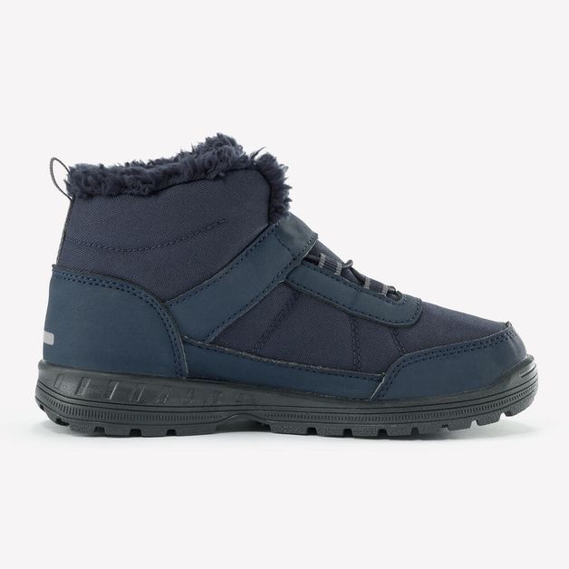 Shoes warm sh100 mid scrat, uk 1.5 eu34 Azul-escuro 25 BR