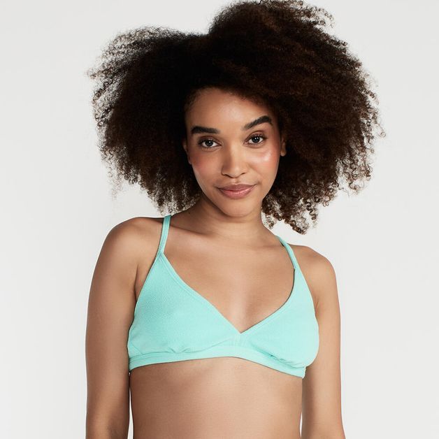 *top cruzado vd liso pv21, 2xl Verde-venice P