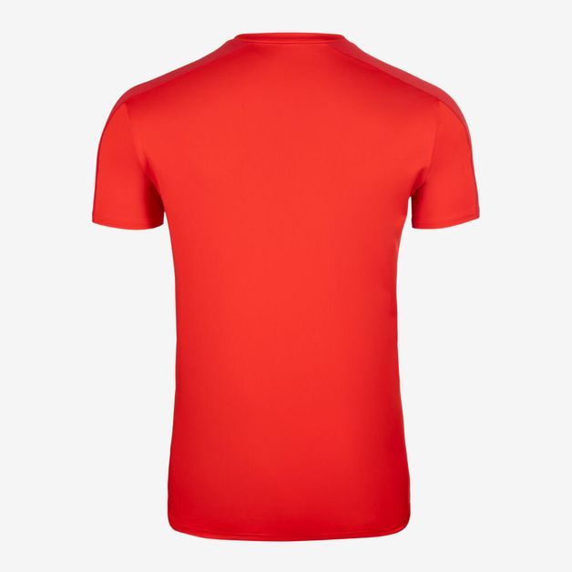 Camisa de Futebol Manga Curta Adulto ESSENTIAL, vermelho, 3G