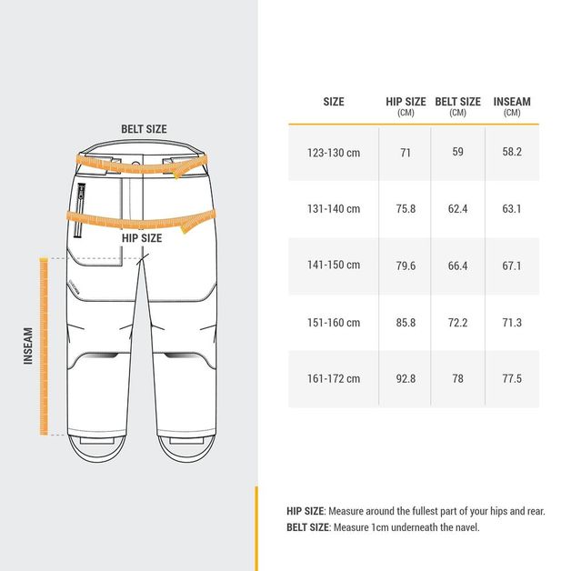 Trousers warm sh50, 14-15years/5'2"-5'7" 14-15 ANOS