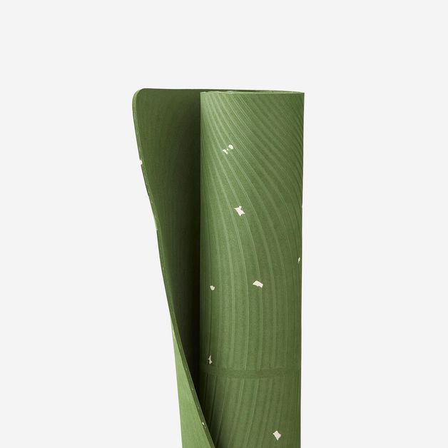 Recycled light yoga mat dark bl, no size Verde UNICO