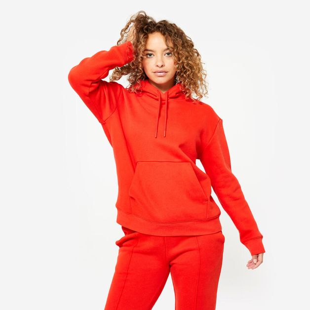 Hoodie 500 warm, uk20-22 / eu 2xl Vermelho 3G