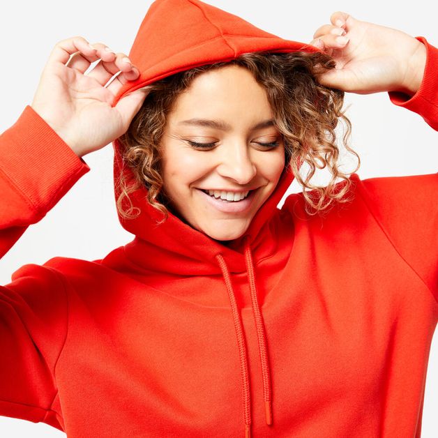 Hoodie 500 warm, uk20-22 / eu 2xl Vermelho 3G