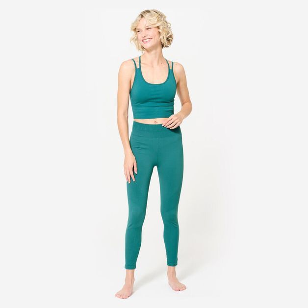 Dyn leg seam yoga brow, uk 14-16 / eu xl Verde G