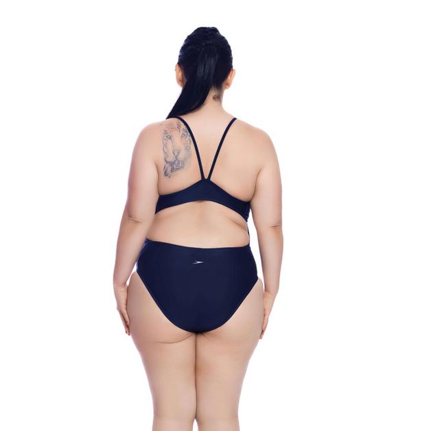 Maio feminino de natação Skinny Speedo