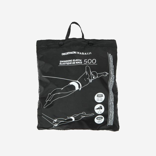 Static swim 500 black red, no size Preta UNICO