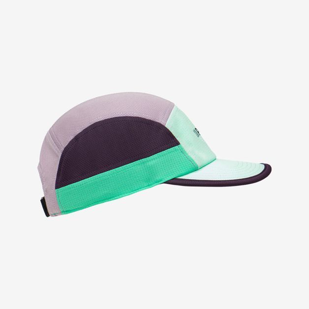 5 panel cap turquoise yellow, no size Turquesa UNICO