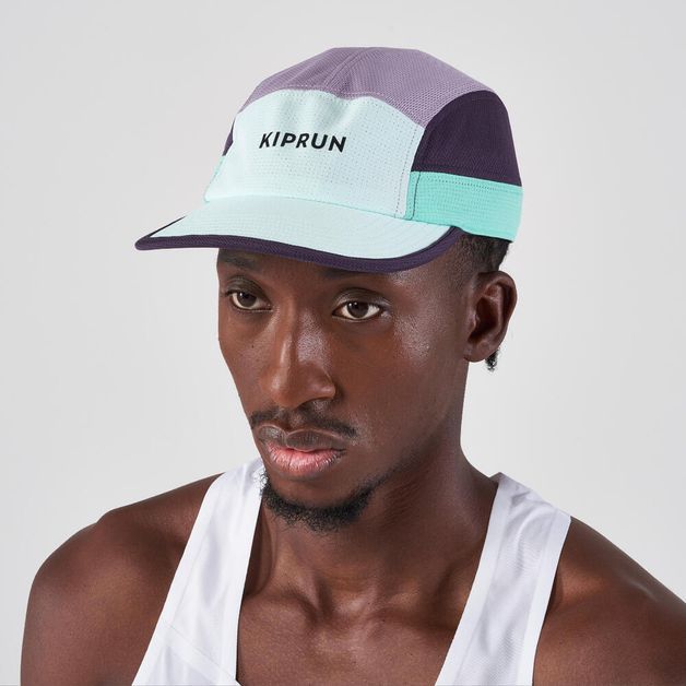 5 panel cap turquoise yellow, no size Turquesa UNICO