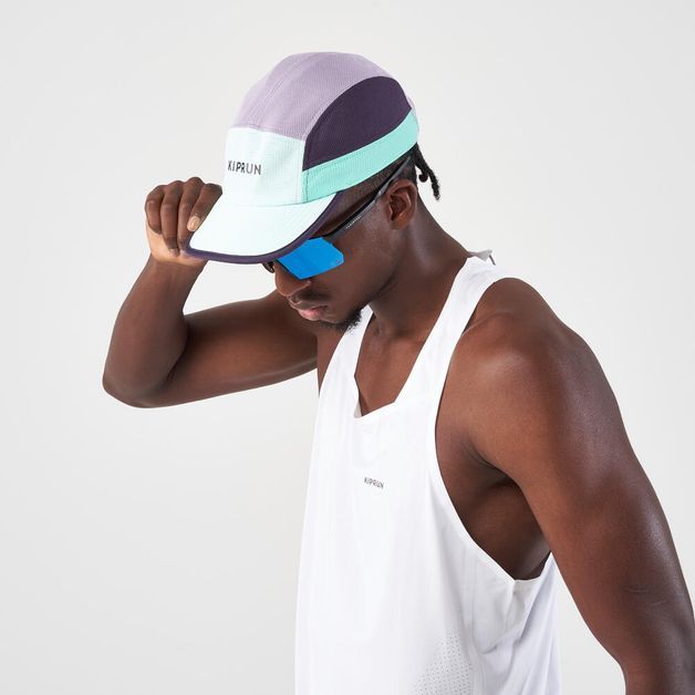 5 panel cap turquoise yellow, no size Turquesa UNICO