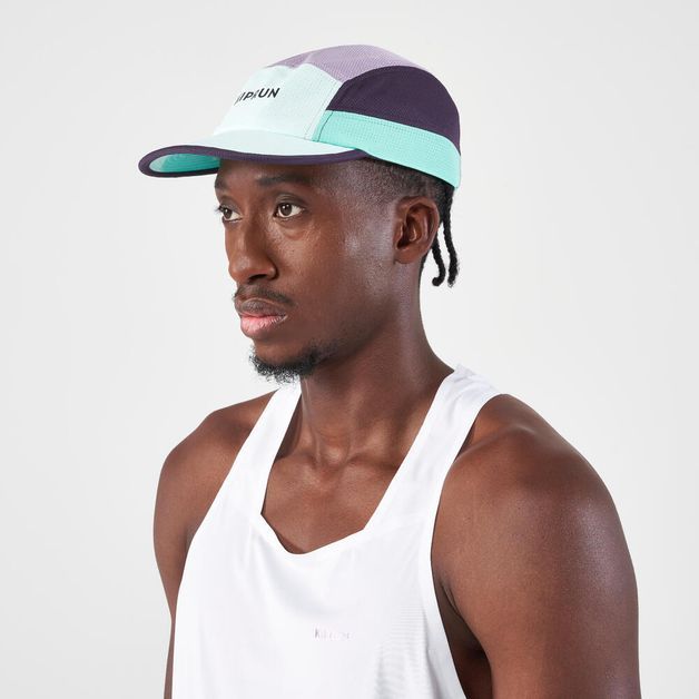 5 panel cap turquoise yellow, no size Turquesa UNICO