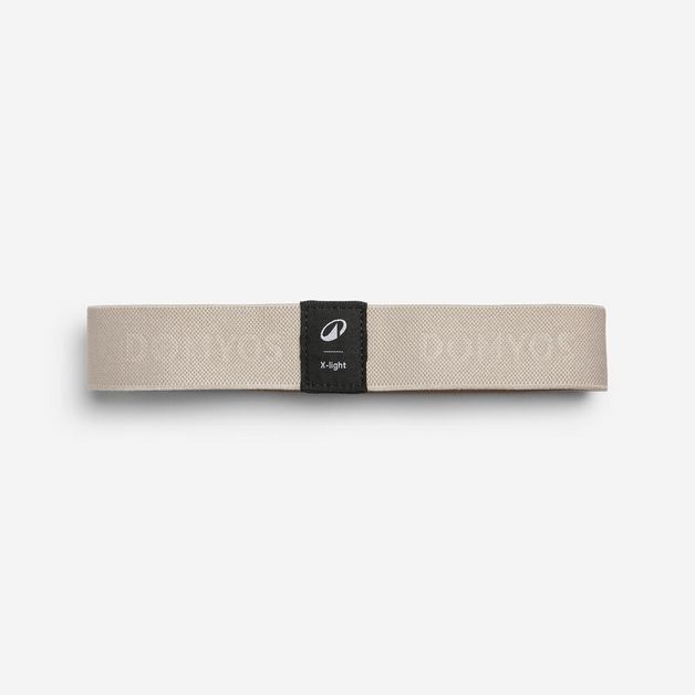 Fabric glute band extra - light, no size Bege UNICO