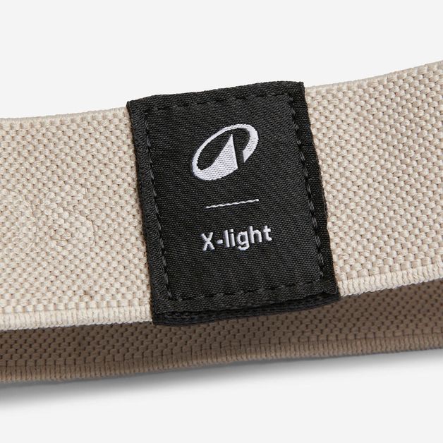 Fabric glute band extra - light, no size Bege UNICO