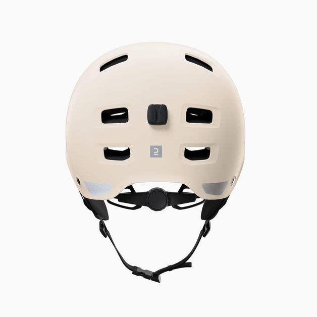 Bowl cycling helmet 500 white, m/55-59cm Bege G