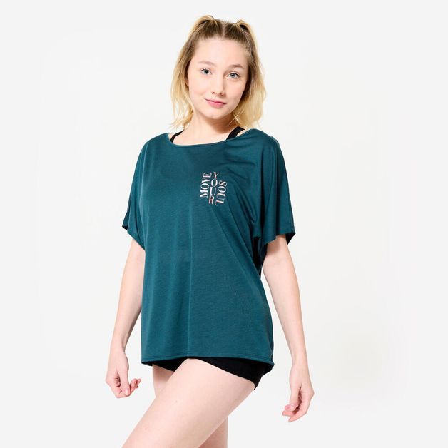 Mdw t-shirt transparent, uk16-18 / eu xl Verde G
