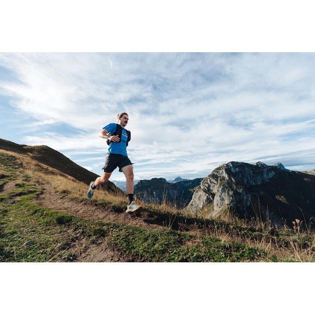 Camiseta trail masculina turquesa, gg Azul 3G