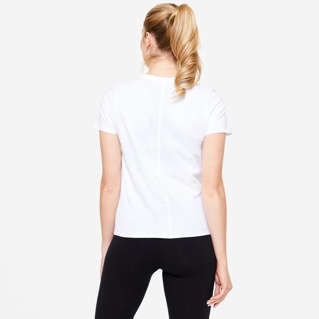 T-shirt regular 100, uk20-22 / eu 2xl Branca 3G