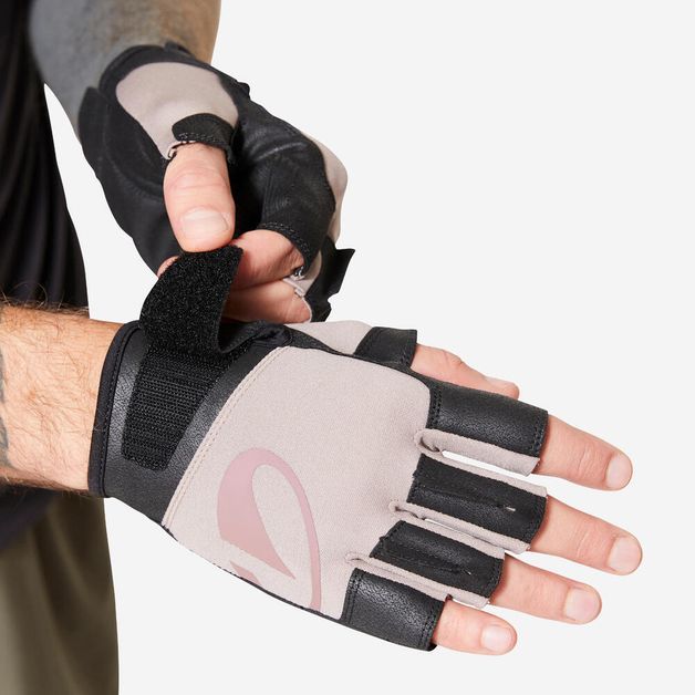 Lifting glove (brown), xl Marrom 3G