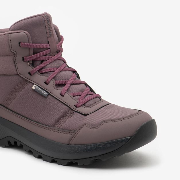 Shoe nh100 mid wp w purple, uk 8 eu42 Roxa 39 BR