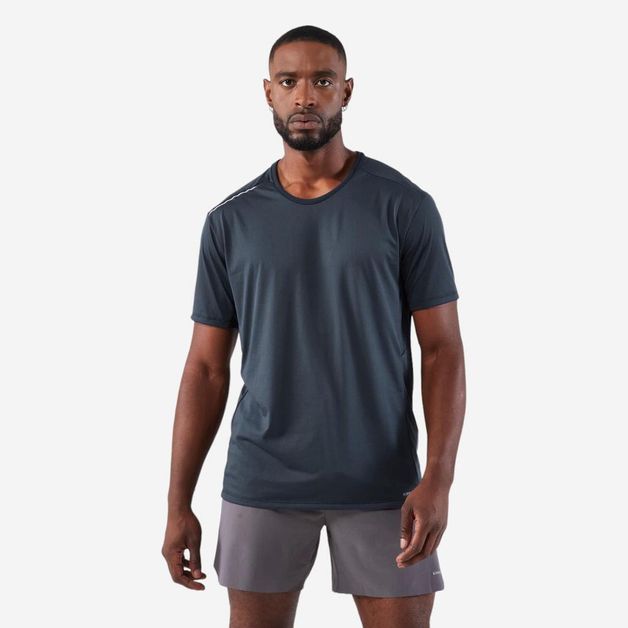 Tshirt run dry+ m dark bleu, xs Azul P