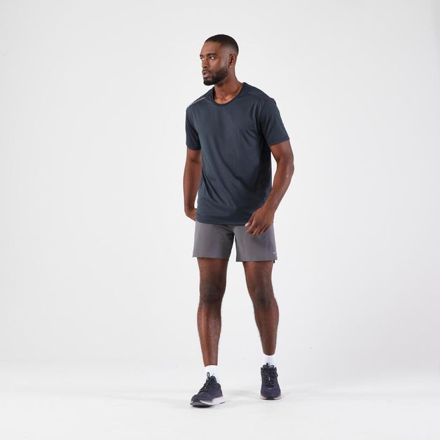 Tshirt run dry+ m dark bleu, xs Azul P