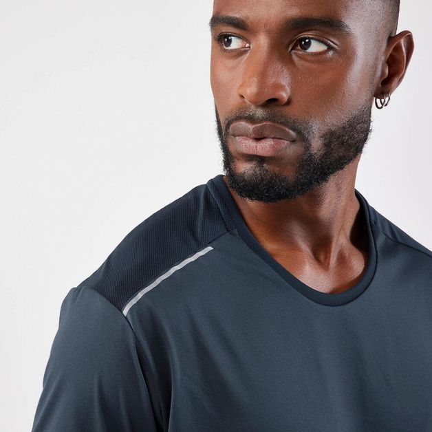 Tshirt run dry+ m dark bleu, xs Azul P