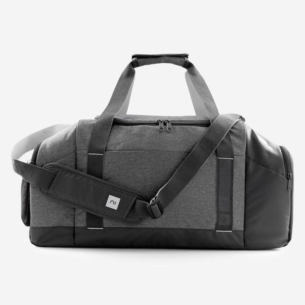 Sports bag academic 55l grey black, 55l Cinza 55L