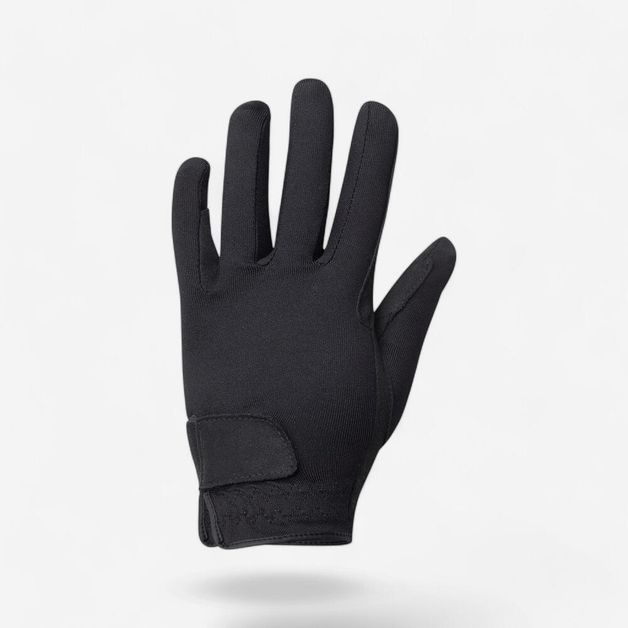 Basic kids gloves  preta, 12-14 anos Preta 8-10 ANOS
