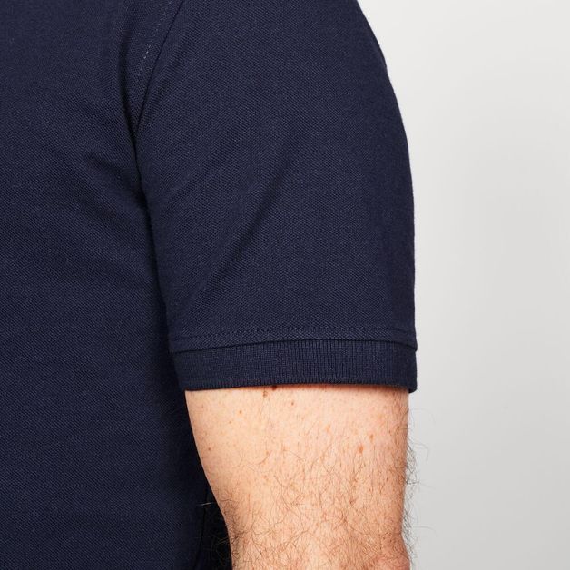 S.s polo shirt mw500 m black, 2xl Azul 3G